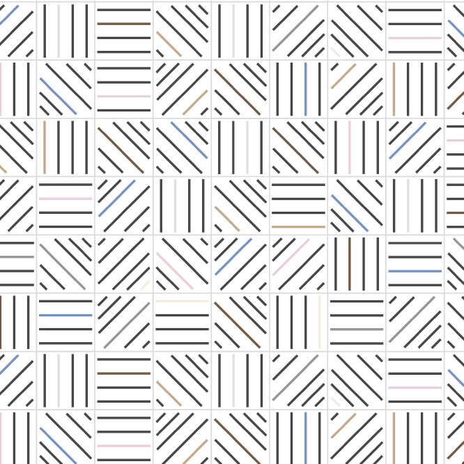 Изображение товара Стеновая панель L005 Линии 240x0.6x60 МДФ разноцветная для кухни и ванной