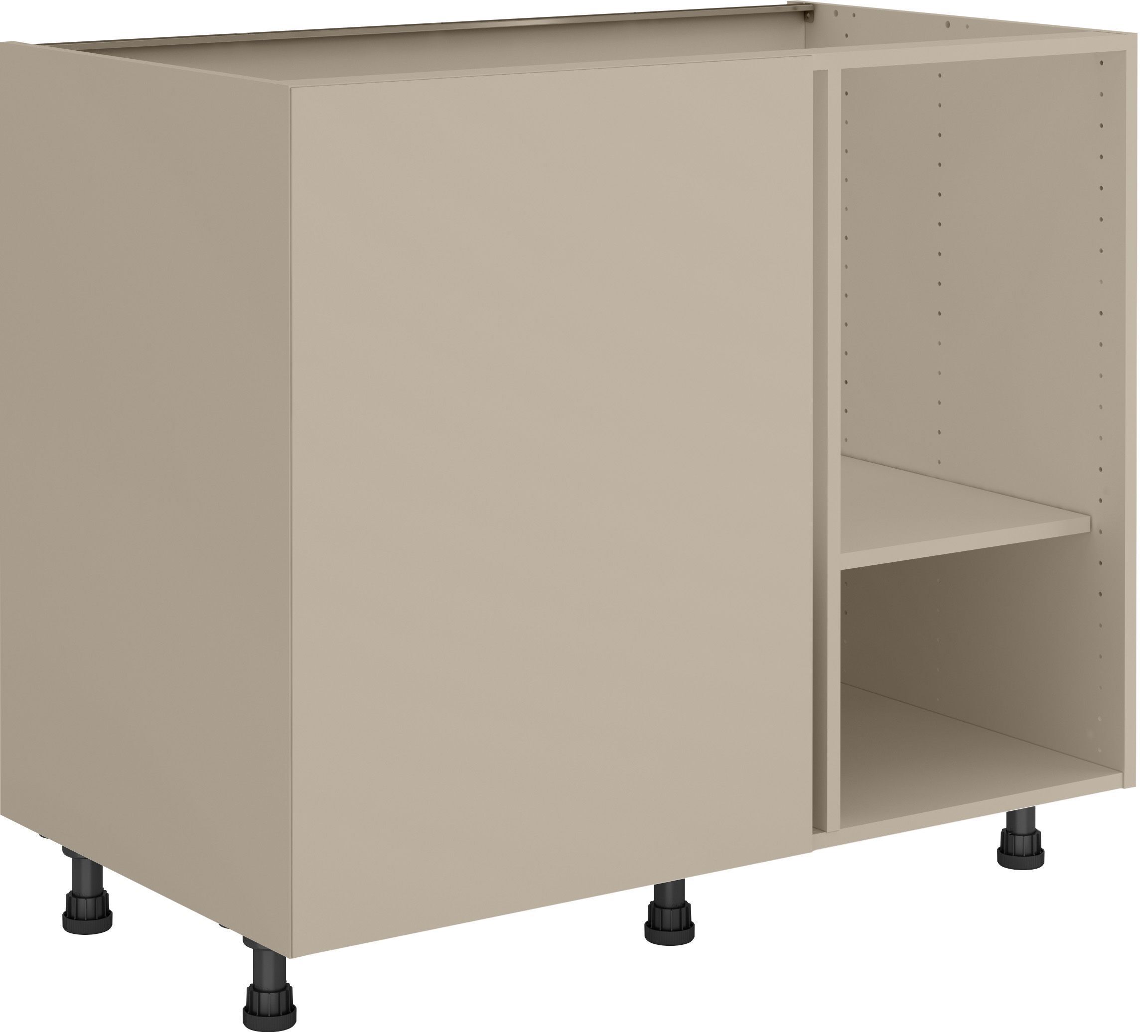 Изображение товара Каркас для напольного кухонного шкафа 100x77x56 см бежевый