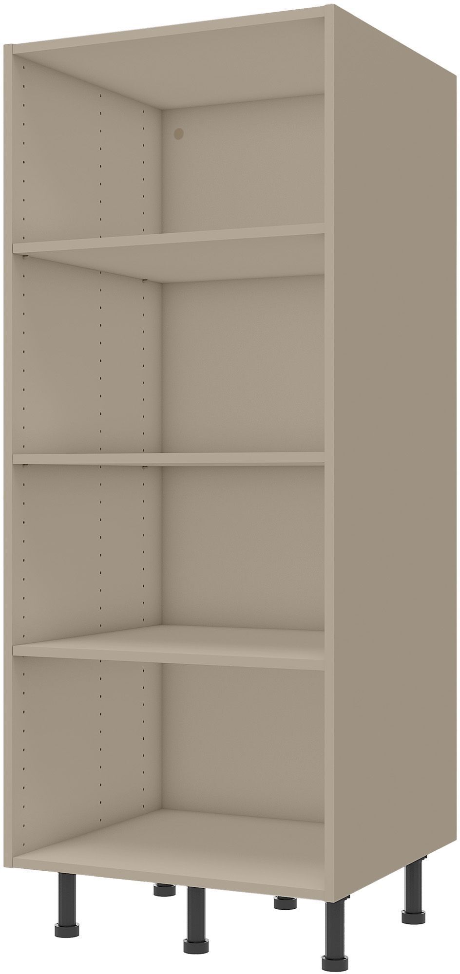 Изображение товара Каркас для кухонного шкафа-полуколонны 60x138x56 см ДСП цвет бежевый Изображение товара Каркас для кухонного шкафа-полуколонны 60x138x56 см ДСП цвет бежевый