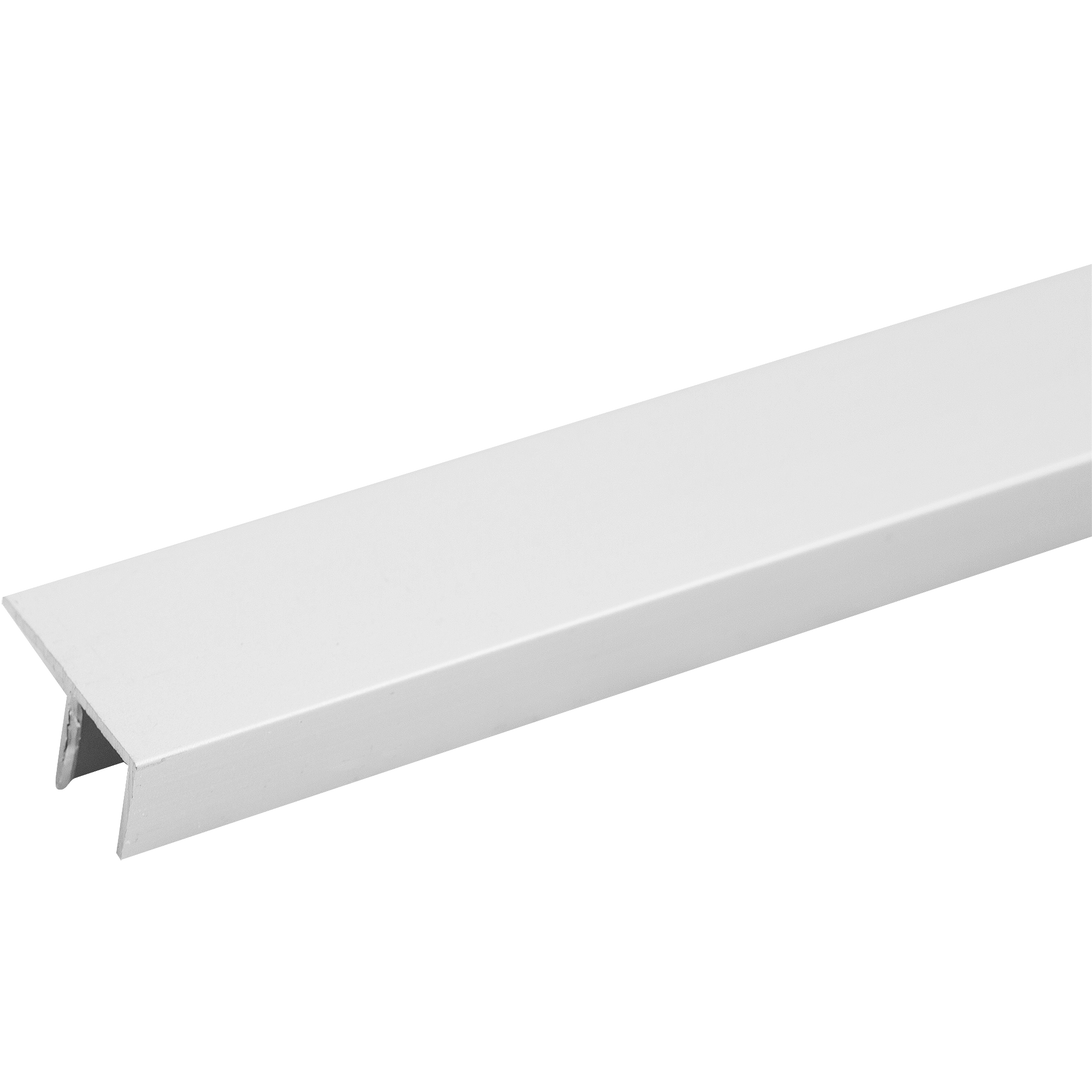 Изображение товара Планка для стеновой панели угловая F-образная 60x1.8x0.6 см алюминий Россия