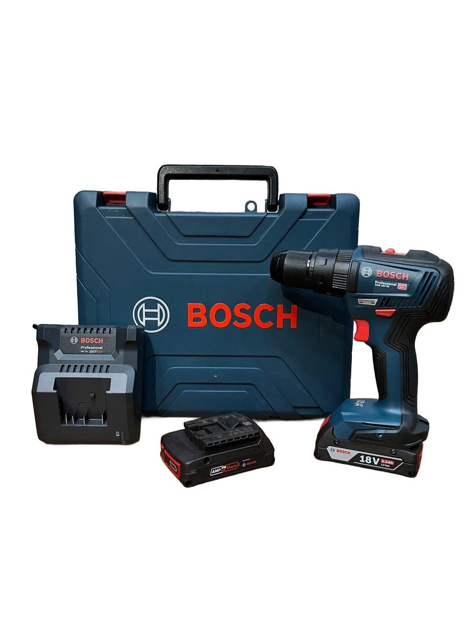 Изображение товара Аккумуляторная дрель-шуруповерт Bosch GSB 18V-50 18 В бесщеточная