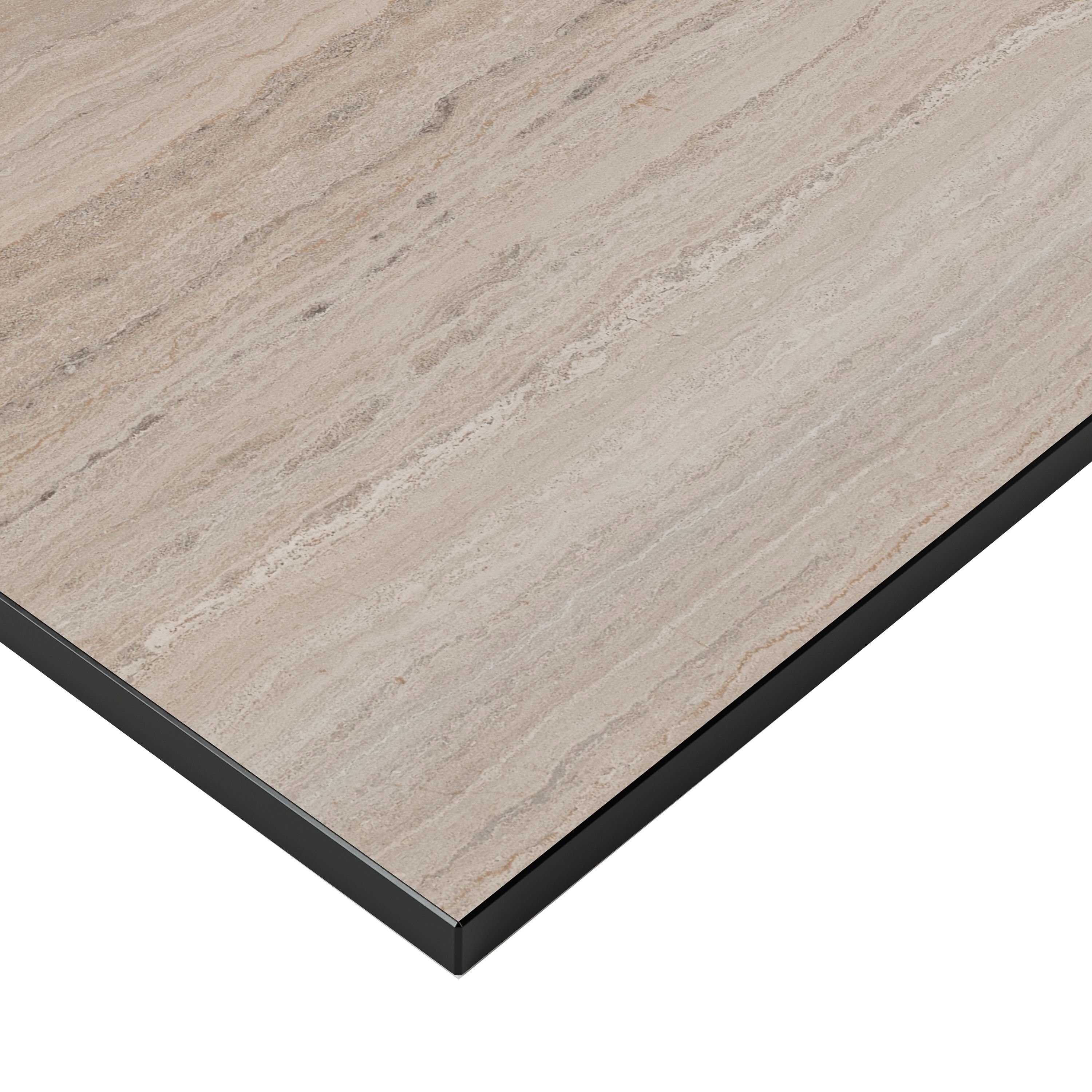 Изображение товара Кухонная столешница Alternative Травертин Римский 120x80х1.6 см HPL пластик коричнево-бежевый