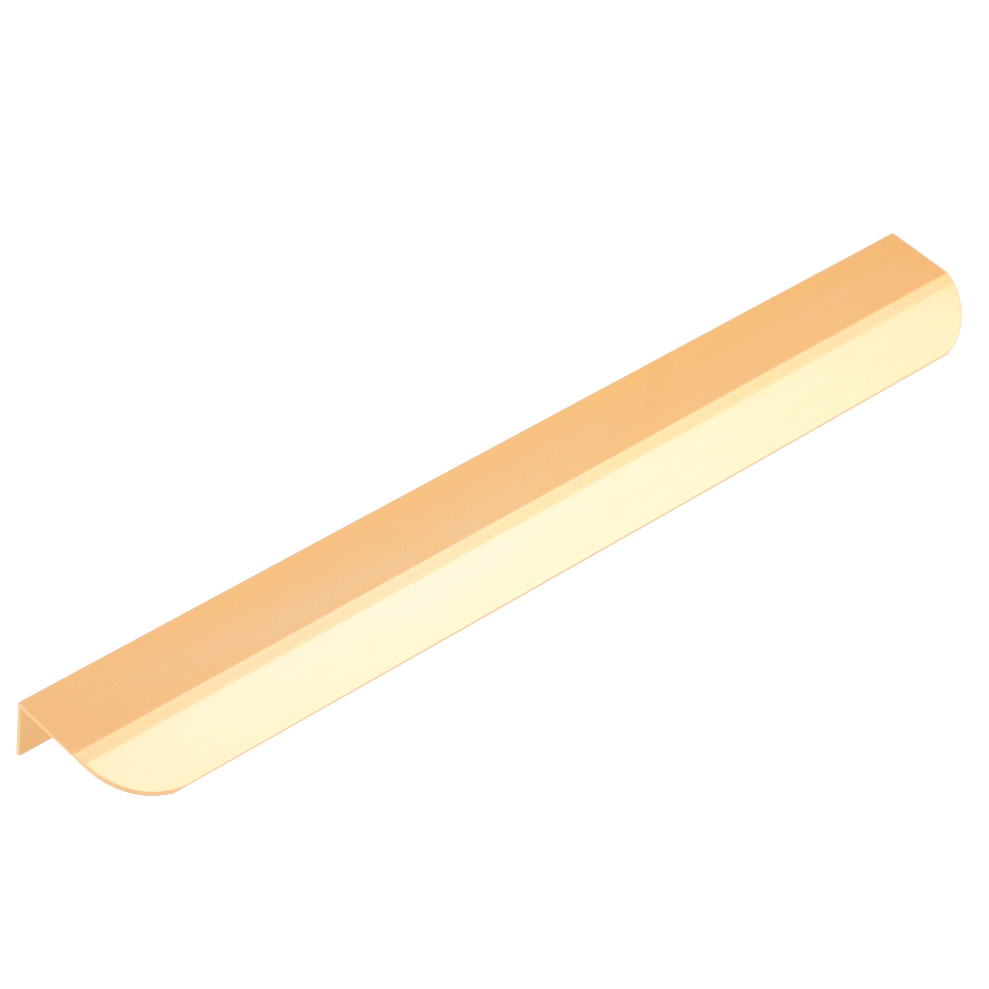 Изображение товара Мебельная ручка профиль Мура золото 288 мм классический стиль алюминий