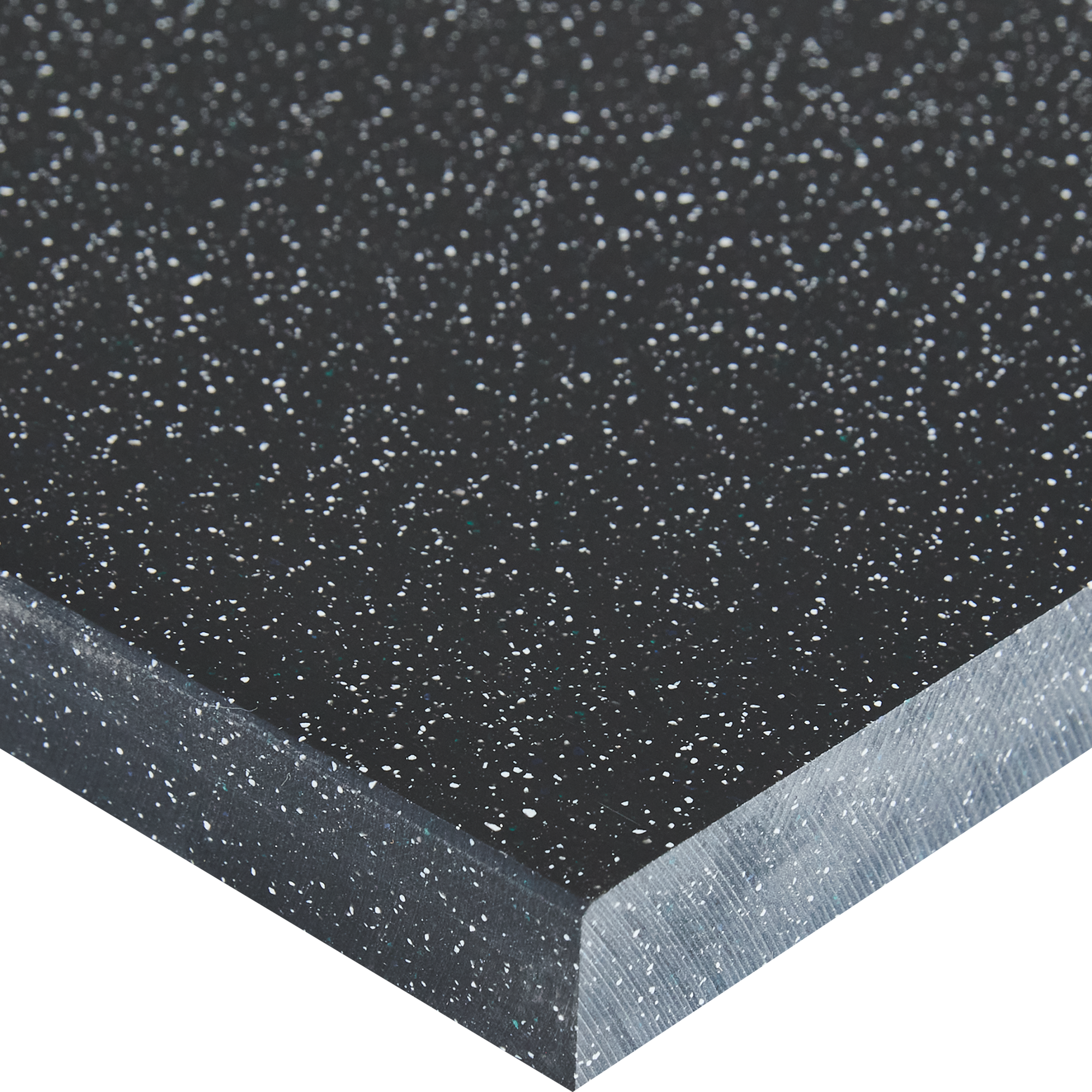 Изображение товара Кухонная столешница Найт из искусственного камня 120x80 см черная