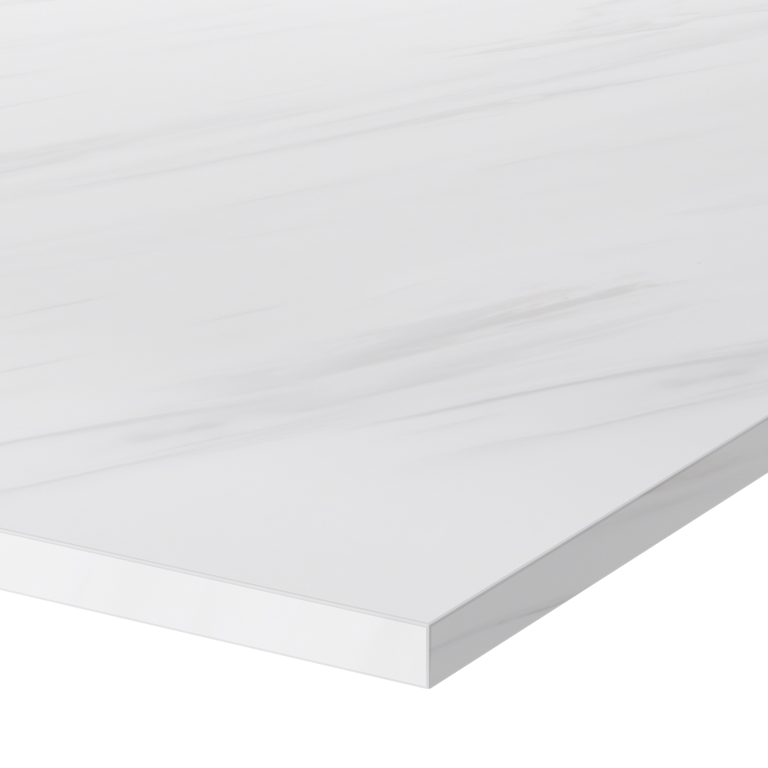 Изображение товара Столешница Неаполитано 120x80x2 см искусственный камень белая