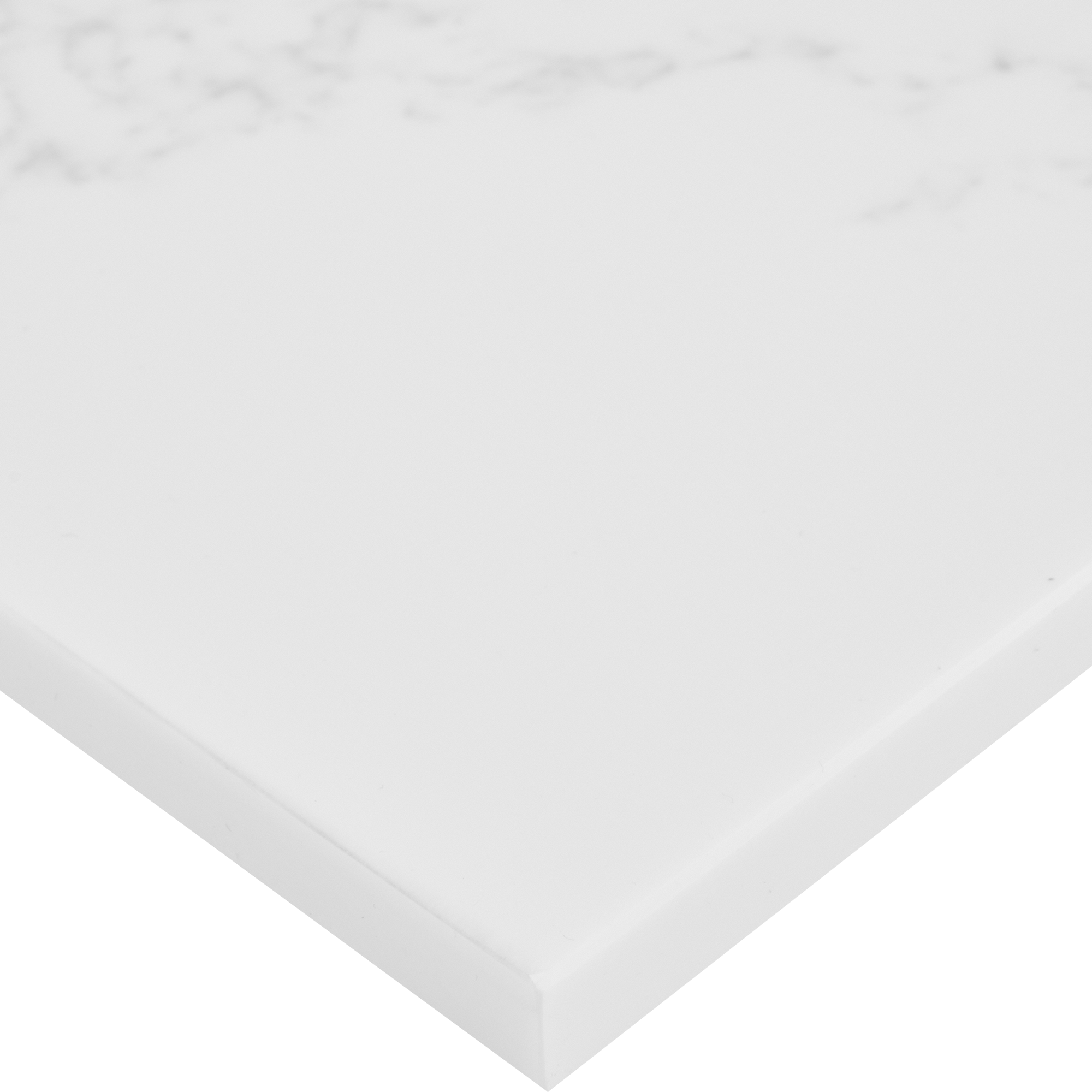 Изображение товара Кухонная столешница Молекуль 120x60 см искусственный камень белая