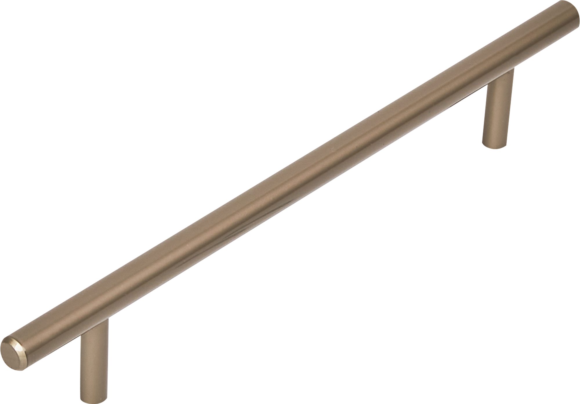 Изображение товара Мебельная ручка-рейлинг Бира матовый никель 160 мм