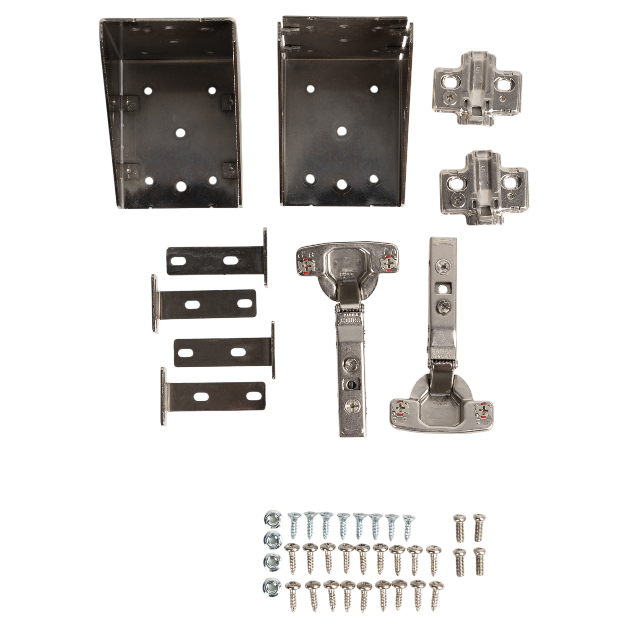 Изображение товара Металлический уголок с фурнитурой KONSENSA 110 градусов сталь