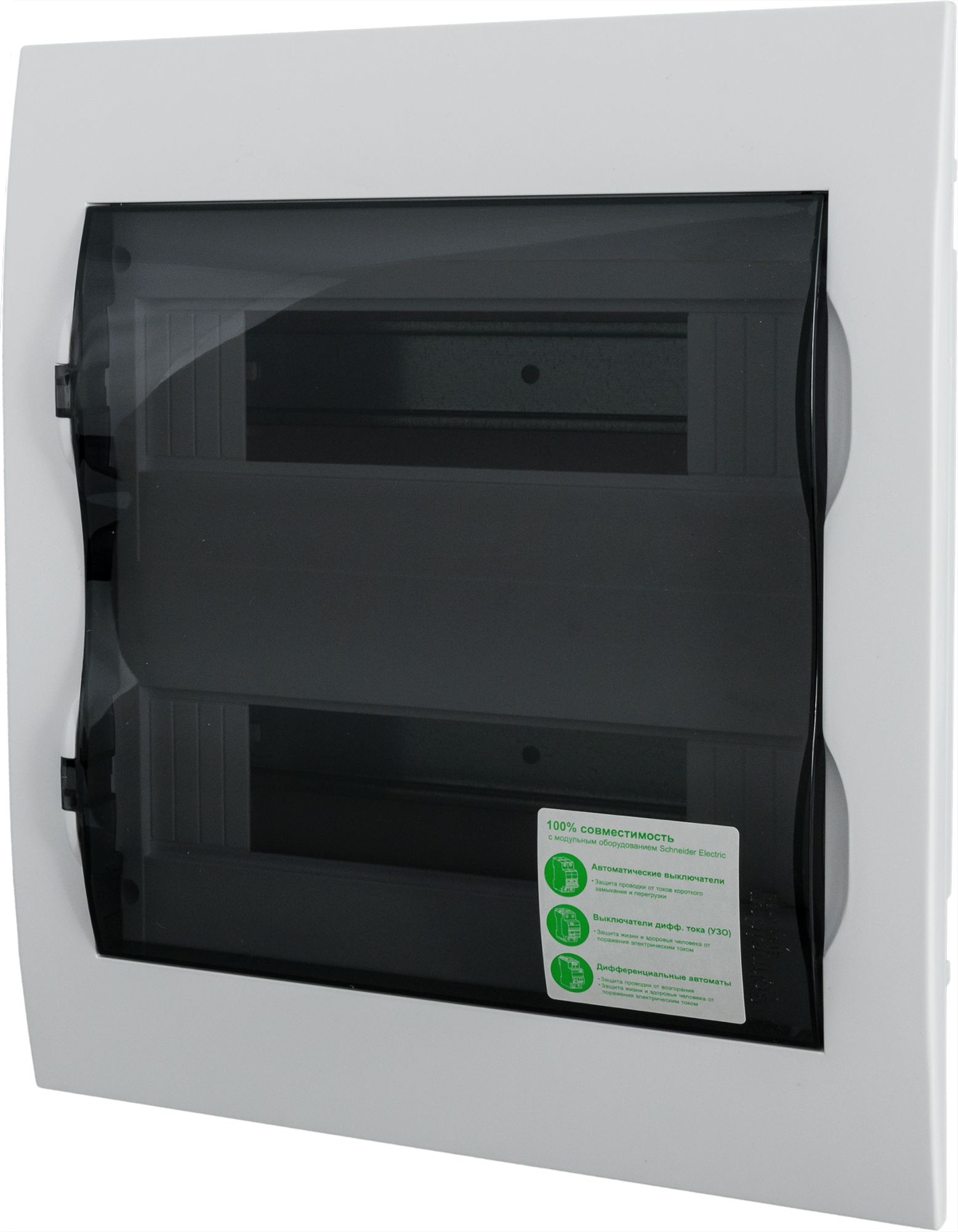 Изображение товара Щит распределительный встраиваемый Systeme Electric ЩРВ-П-24 24 модуля IP40 пластик