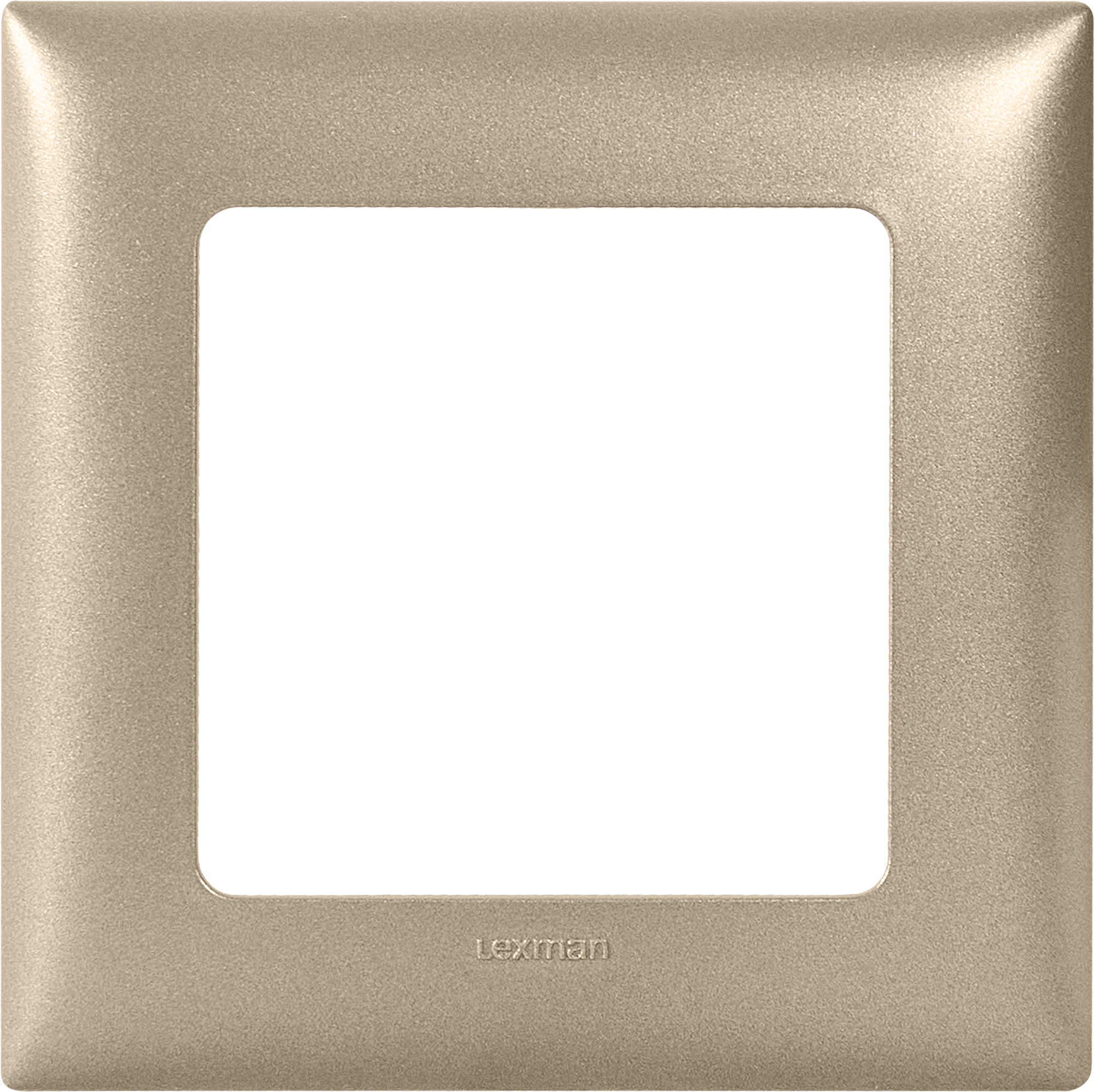Изображение товара Рамка для розеток и выключателей Lexman Lilian Classic 1 пост цвет шампань