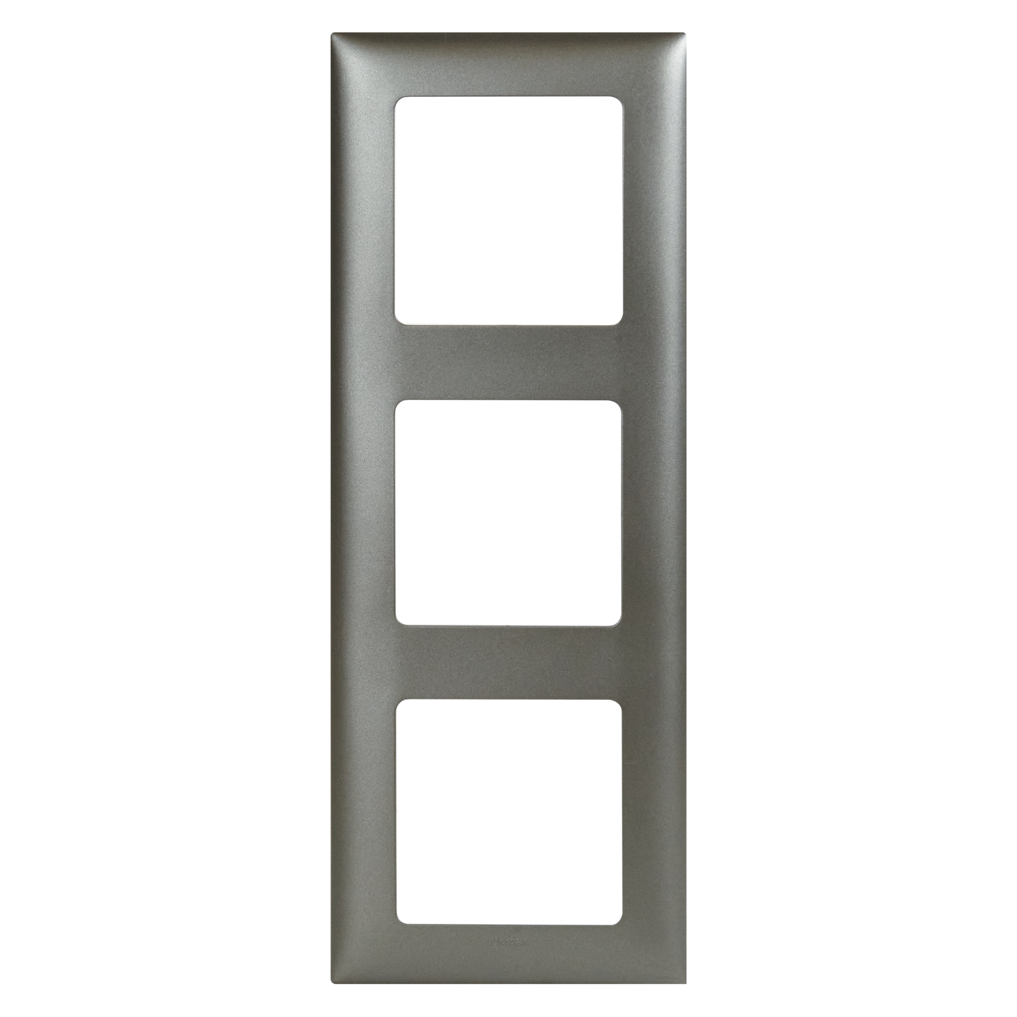 Изображение товара Рамка для розеток и выключателей LEXMAN LILIAN 3 поста цвет Титан