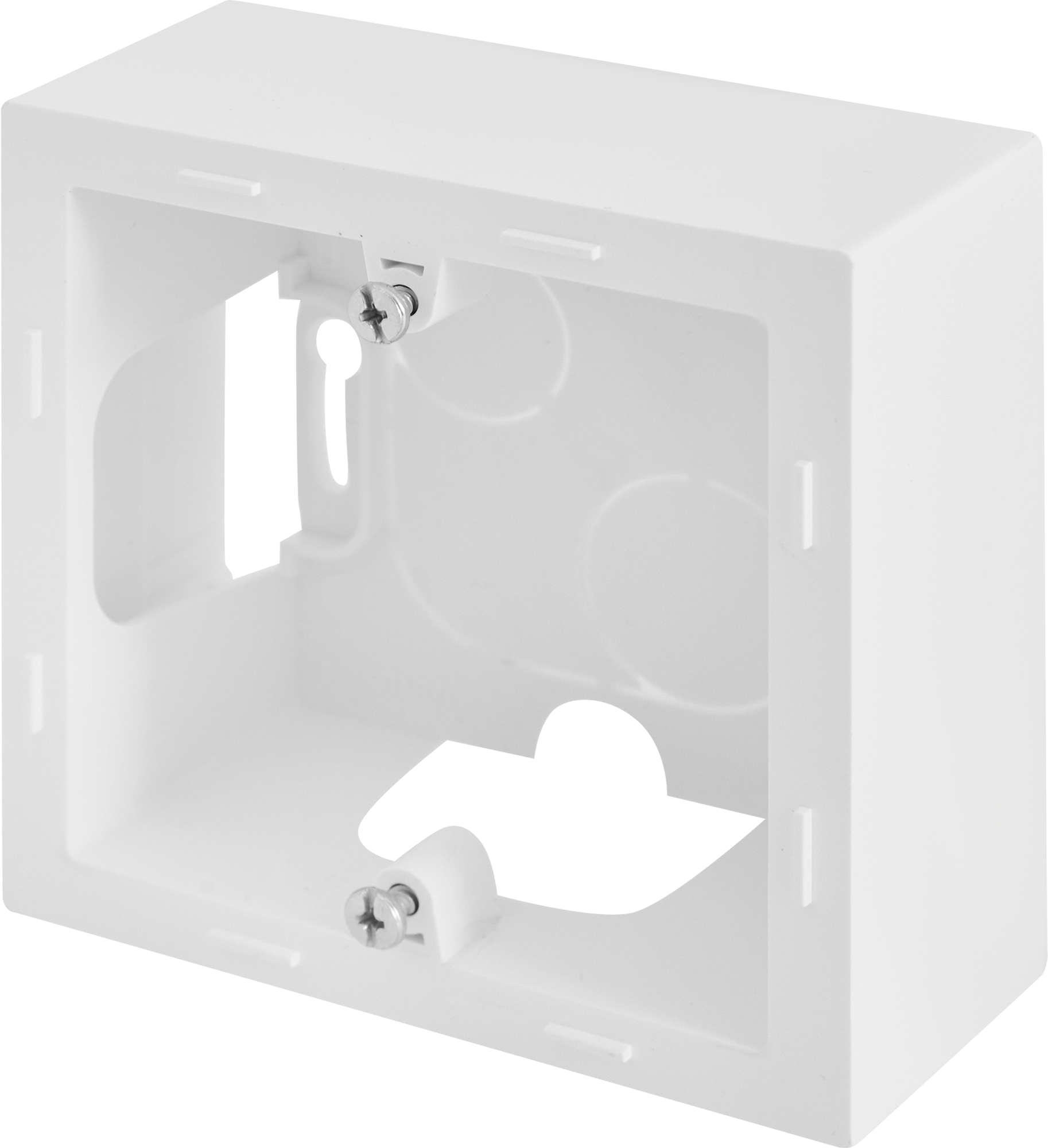 Коробка для накладного монтажа Lexman Lilian цвет белый