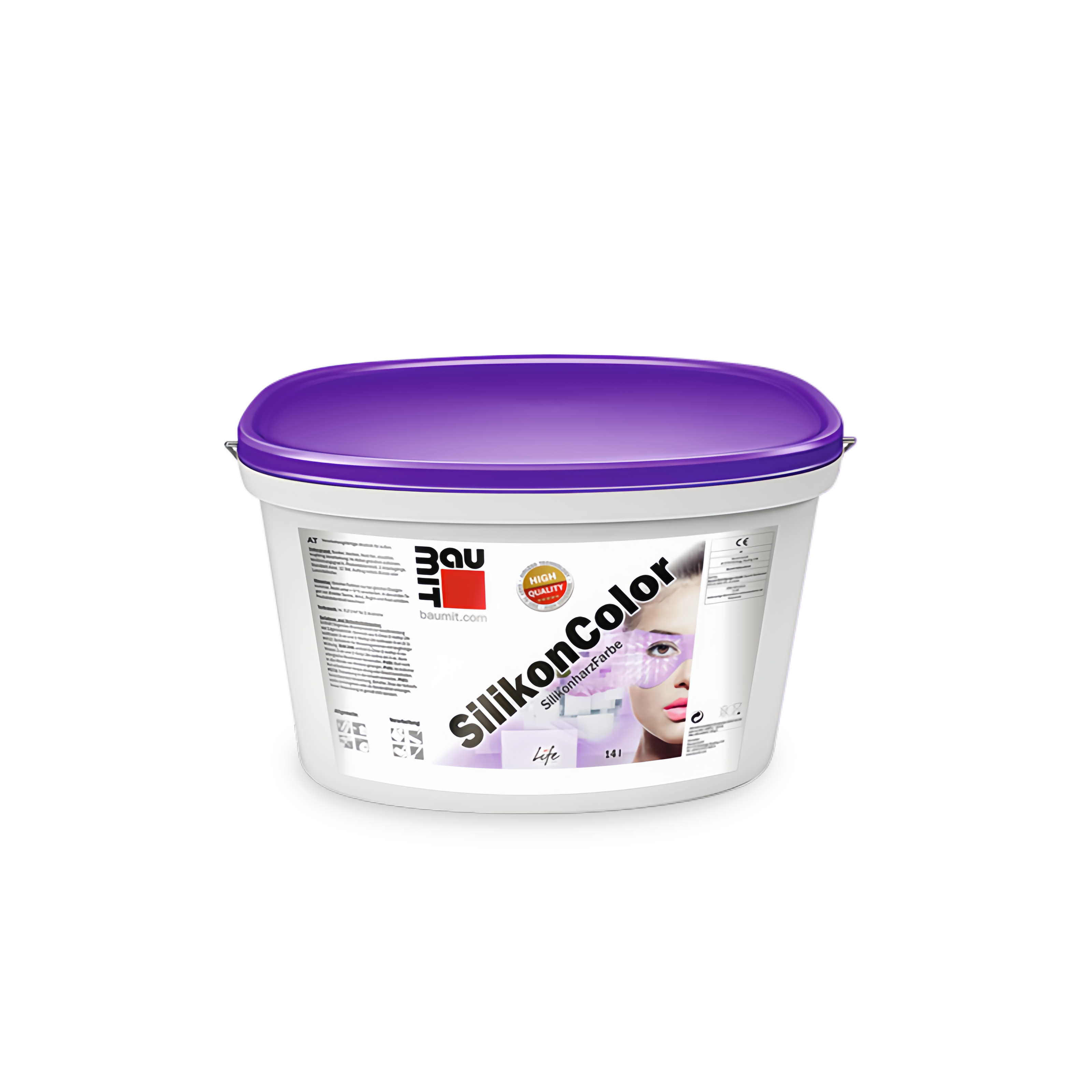Изображение товара Фасадная краска Baumit матовая SilikonColor 14 л
