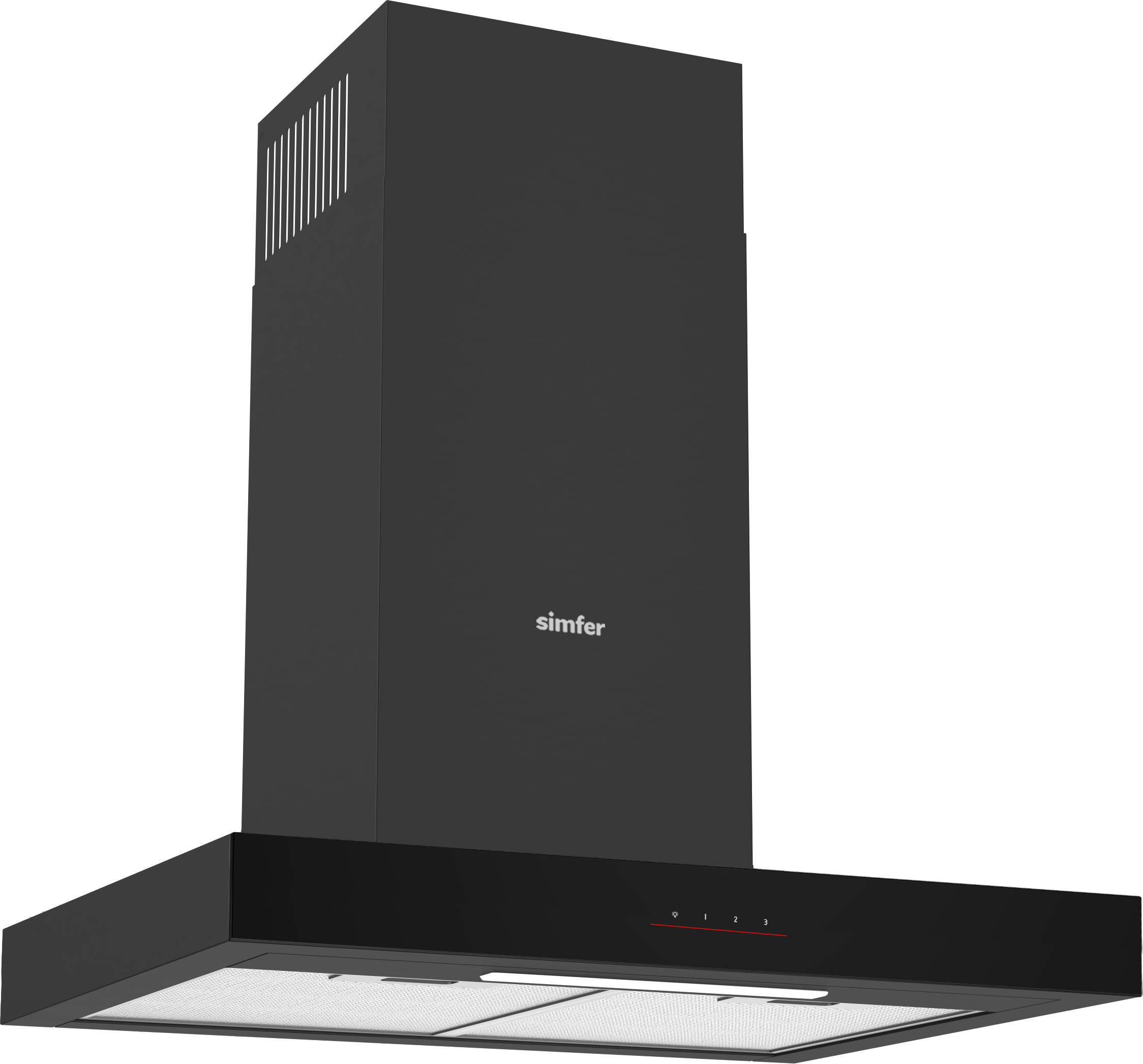 Изображение товара Вертикальная вытяжка Simfer SM66L2 60 см цвет черный Изображение товара Вертикальная вытяжка Simfer SM66L2 60 см цвет черный