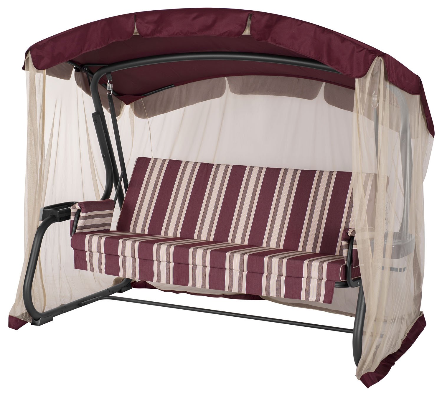 Изображение товара Качели садовые Удачная мебель A51А304 Милан 3-х местные до 350 кг разноцветный