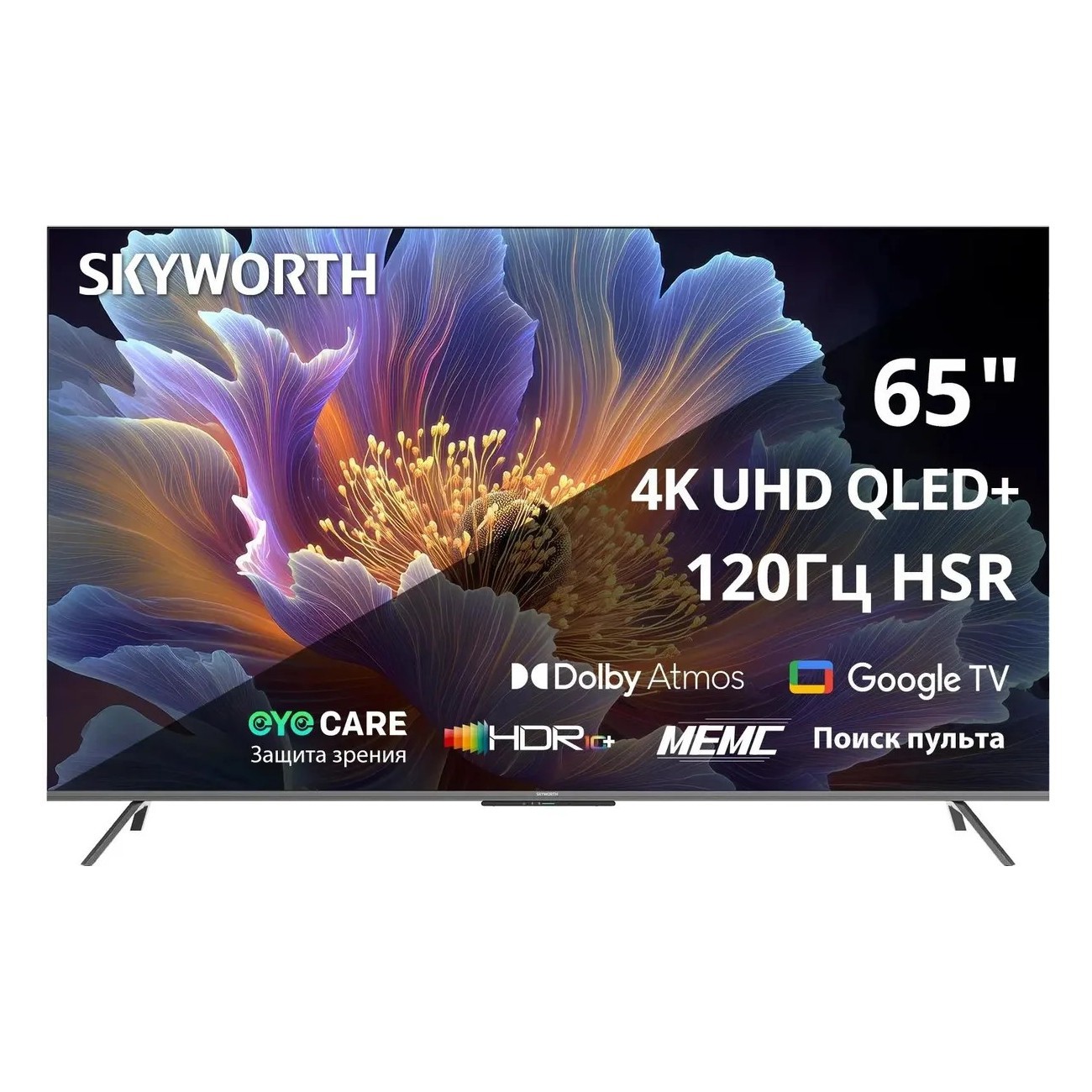 Изображение товара Телевизор Skyworth 65q66h 65" 165 см цвет черный