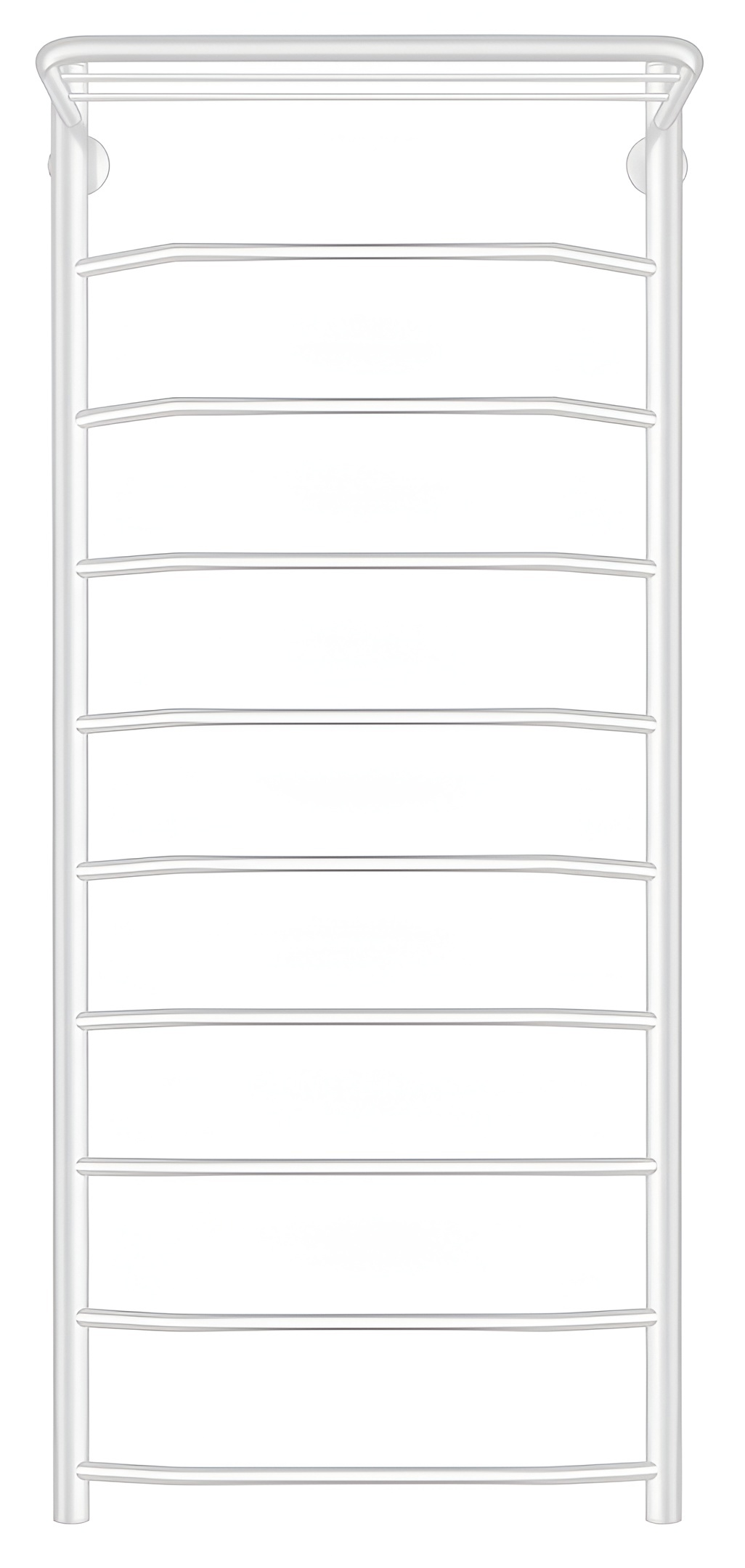 Изображение товара Полотенцесушитель водяной SECADO Агата 1 СП 1200x600 мм белый матовый нержавеющая сталь