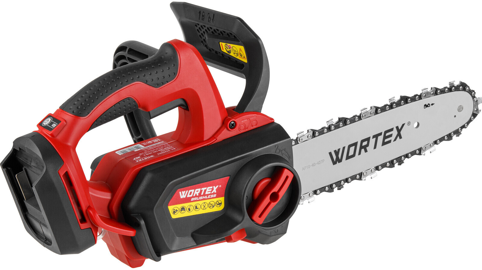 Изображение товара Аккумуляторная цепная пила Wortex ALL1 XLT 25 см для дачи и строительства