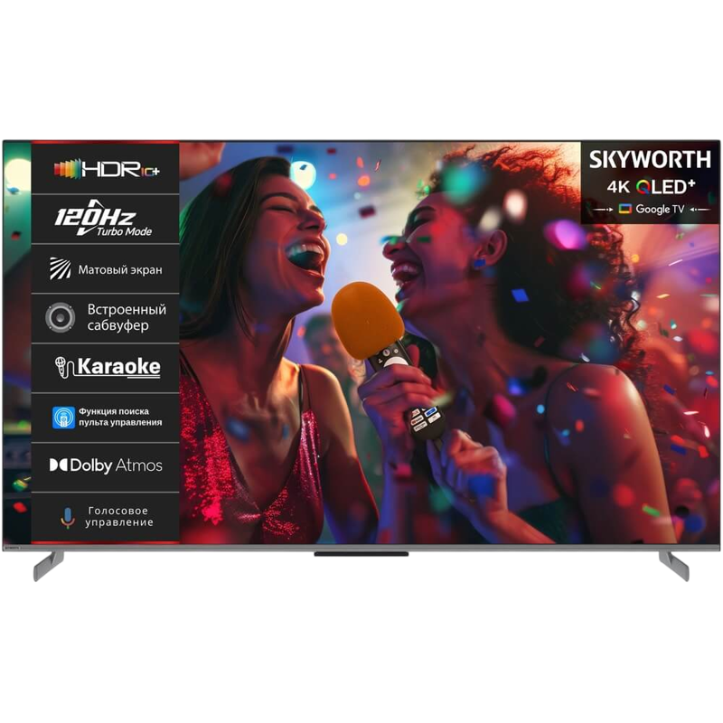 Изображение товара Телевизор Skyworth 65q75g 65" 165 см цвет серый