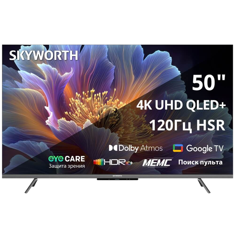 Изображение товара Телевизор Skyworth 50q66h 50" 127 см цвет серый