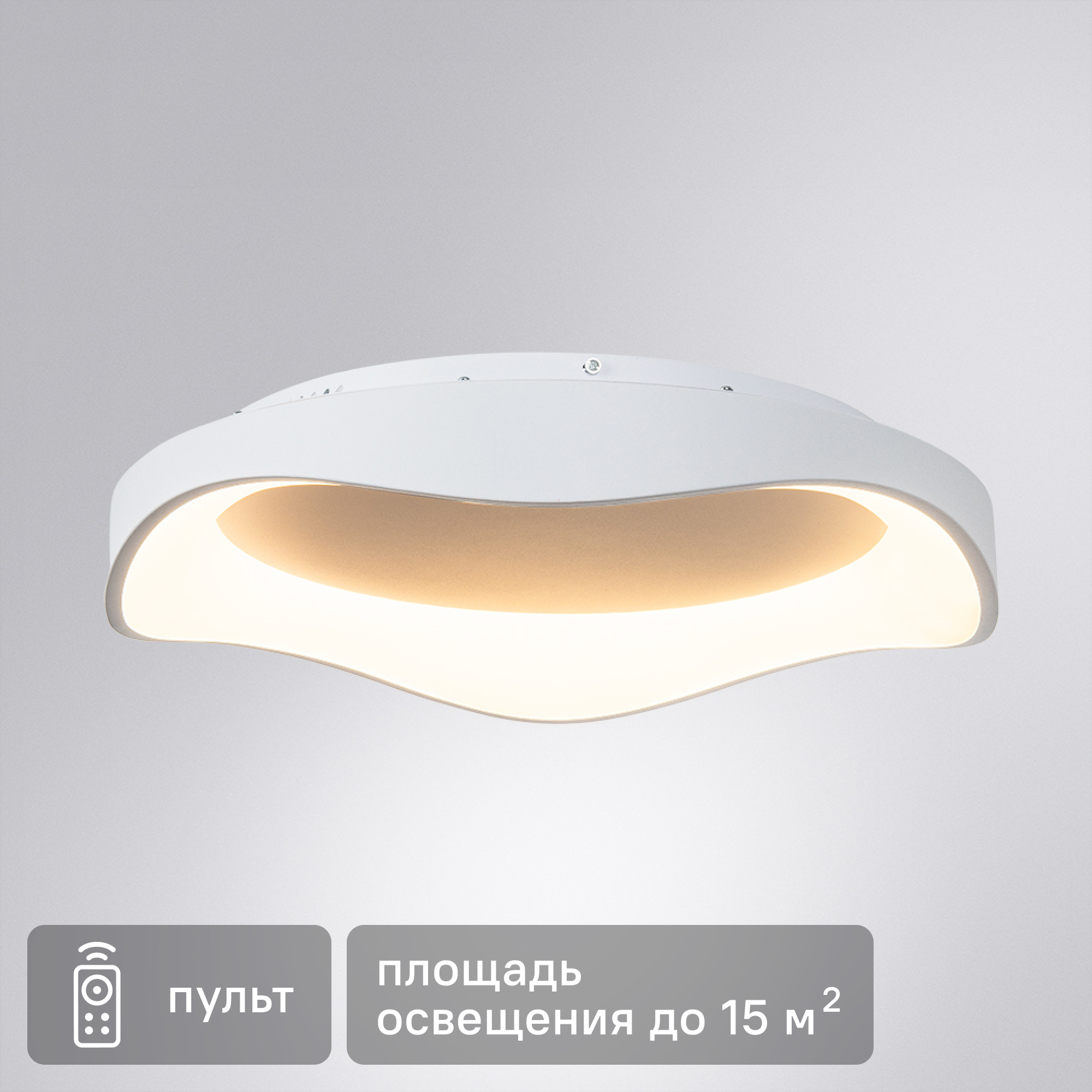 Изображение товара Настенно-потолочный светильник ARTE LAMP Ankaa 55 Вт регулируемый белый