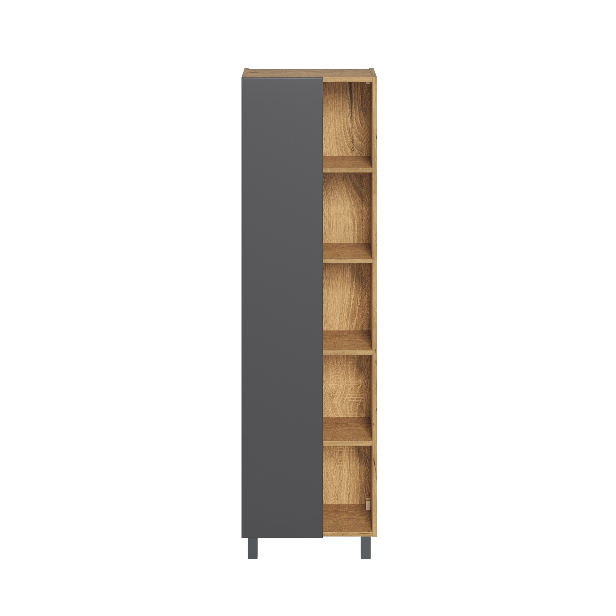 Изображение товара Пенал в ванную Ruvann Nika напольный с полками 50x170x31.60 см