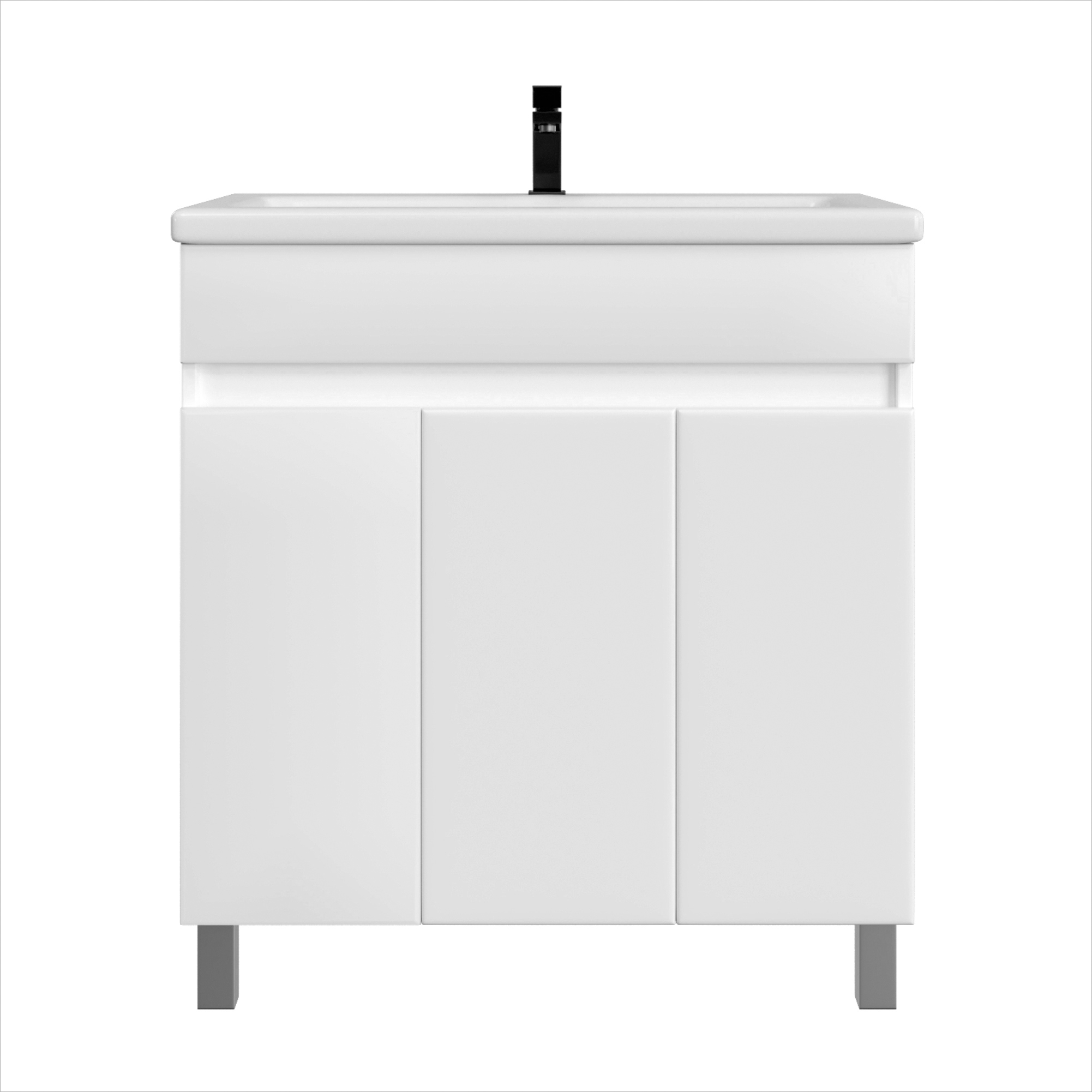 Изображение товара Тумба под накладную раковину RUVANN FORTO 80 белая Изображение товара Тумба под накладную раковину RUVANN FORTO 80 белая