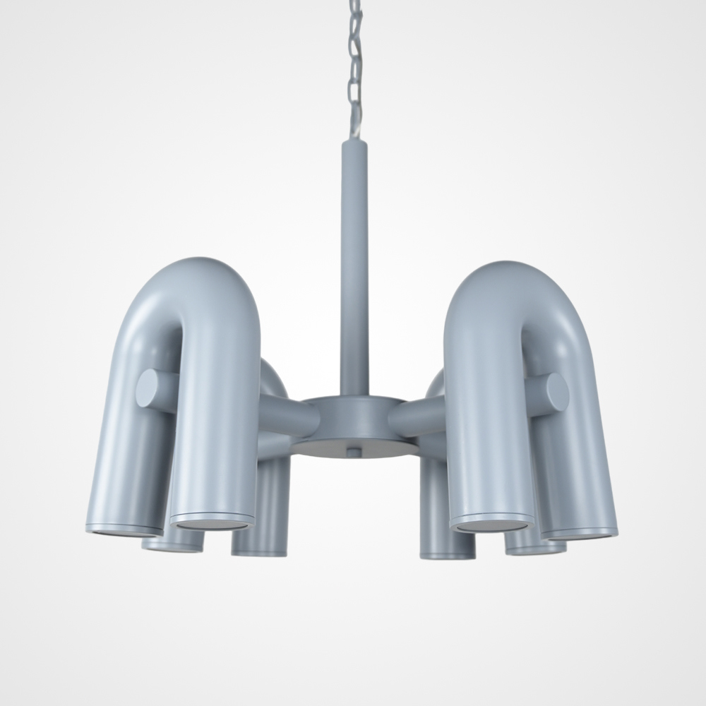 Изображение товара Подвесная светодиодная люстра Imperiumloft Fanny Grey 15 м² стиль модерн