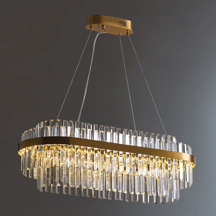 Изображение товара Подвесная светодиодная люстра IMPERIUMLOFT VOYAGE L 17 м² латунь белый плафон