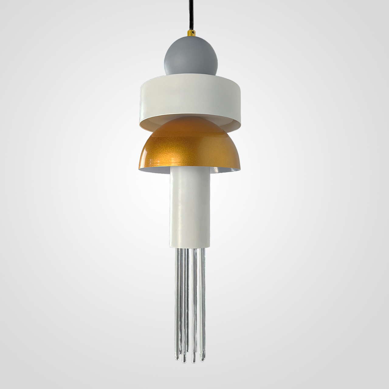 Изображение товара Светильник подвесной светодиодный Imperiumloft Pleiades Impr_181016-26 4 м² белый свет цвет белый/бронза/прозрачный/черный