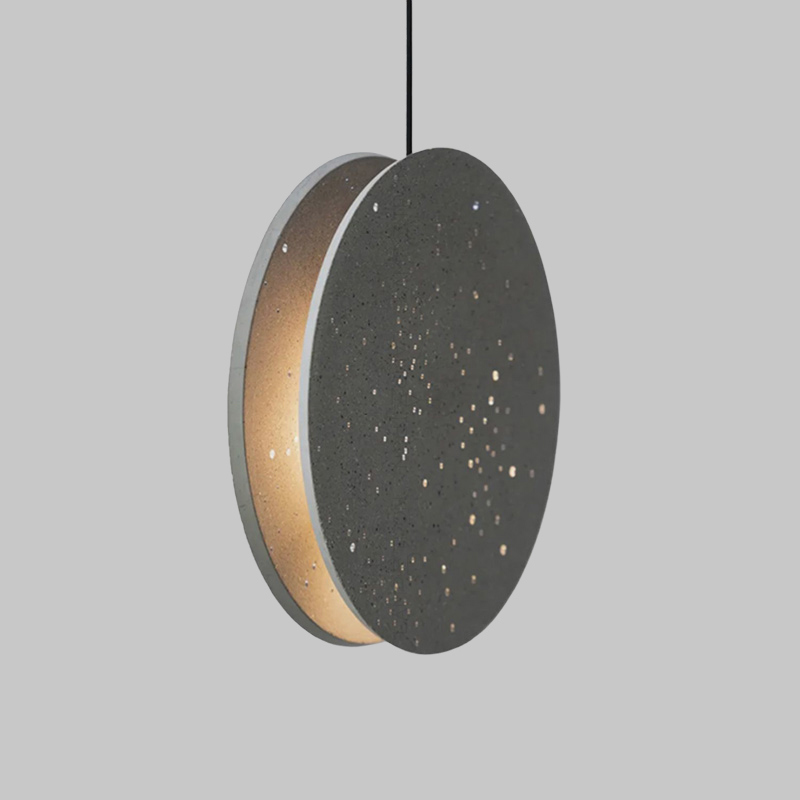 Изображение товара Светильник подвесной светодиодный Imperiumloft Akvilon01 Impr_191951-23 3 м² теплый белый свет цвет серый/черный