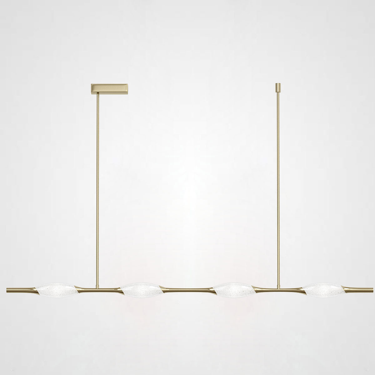 Изображение товара Светильник подвесной светодиодный Imperiumloft Fame b Impr_206142-23 20 м² белый свет цвет белый/медный