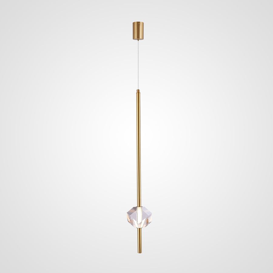 Изображение товара Светильник подвесной светодиодный Imperiumloft Pardis Impr_212922-23 3 м² белый свет цвет прозрачный/латунь