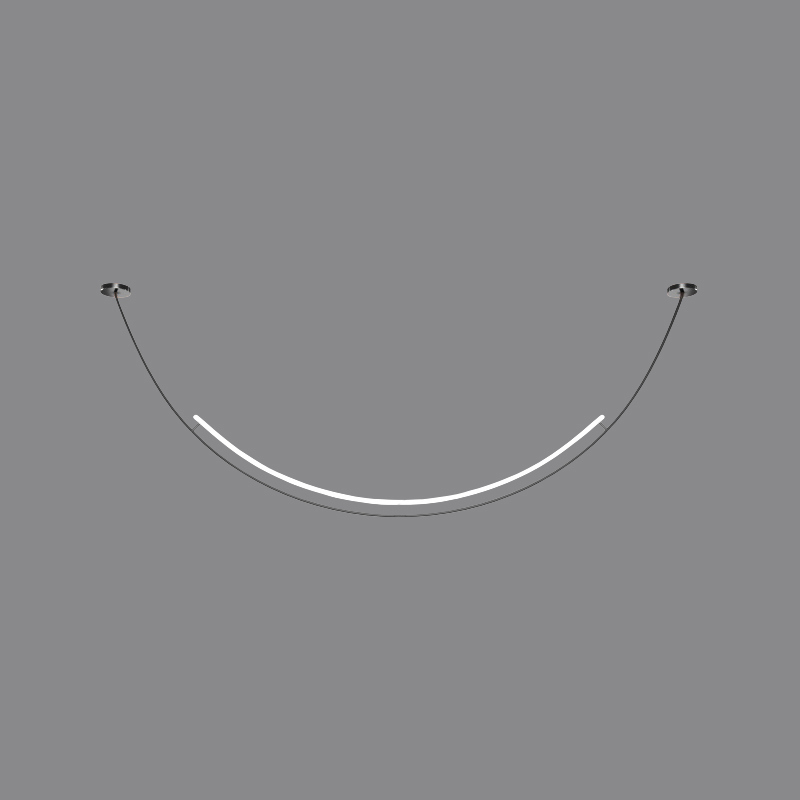 Изображение товара Светильник подвесной светодиодный Imperiumloft Lianna Impr_213763-23 10 м² белый свет цвет белый/черный