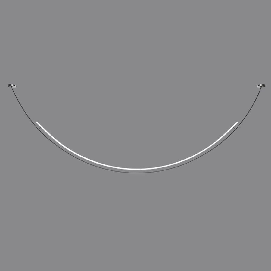 Изображение товара Светильник подвесной светодиодный Imperiumloft Lianna Impr_213765-23 15 м² белый свет цвет белый/черный