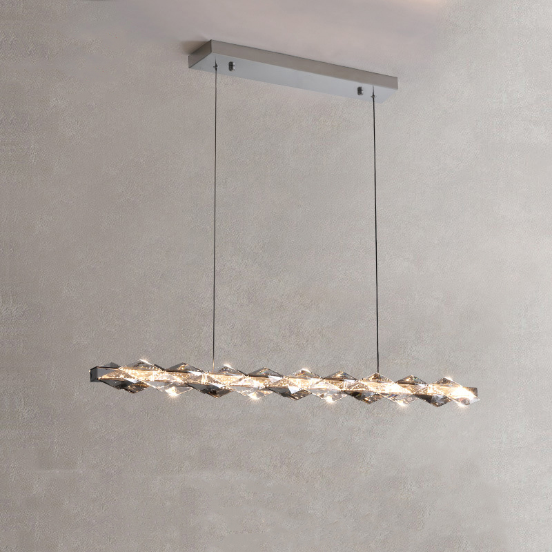 Изображение товара Светильник подвесной светодиодный Imperiumloft Jennifer Impr_223616-23 8 м² белый свет цвет хром/прозрачный