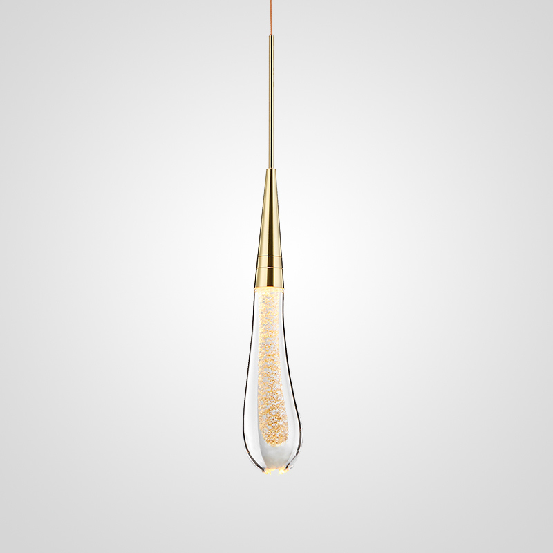 Изображение товара Светильник подвесной светодиодный Imperiumloft Fial Impr_140680-26 1 м² белый свет цвет прозрачный/золотой