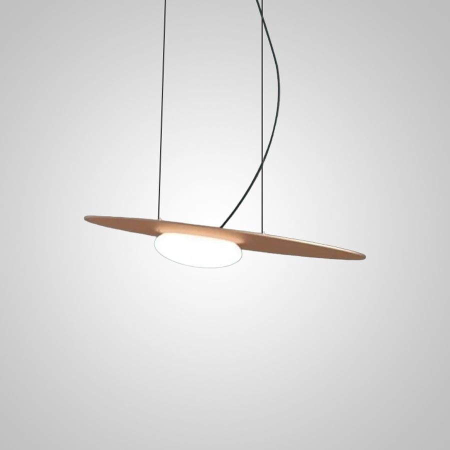 Изображение товара Светильник подвесной светодиодный Imperiumloft Lone01 белый/черный/серебро/золотой