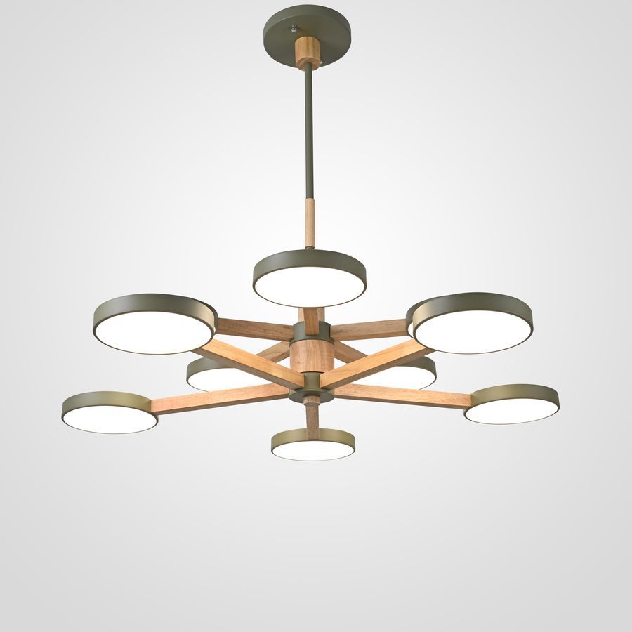 Изображение товара Люстра на штанге Imperiumloft Turna Impr_229094-26 35 м² светодиодная белая стильная современная