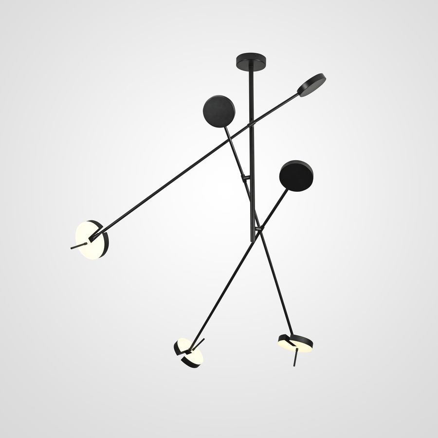 Изображение товара Люстра подвесная LED IMPERIUMLOFT TALK Impr_212823-26 15 м² черный