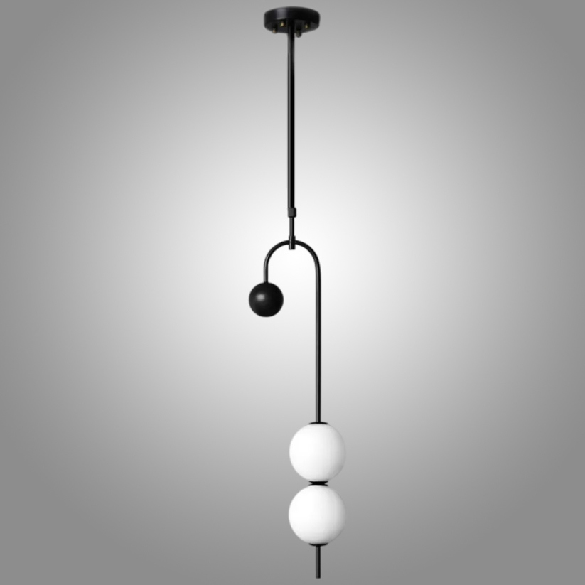 Изображение товара Потолочный светильник IMPERIUMLOFT Tonder светодиодный лофт 6 м² белый черный