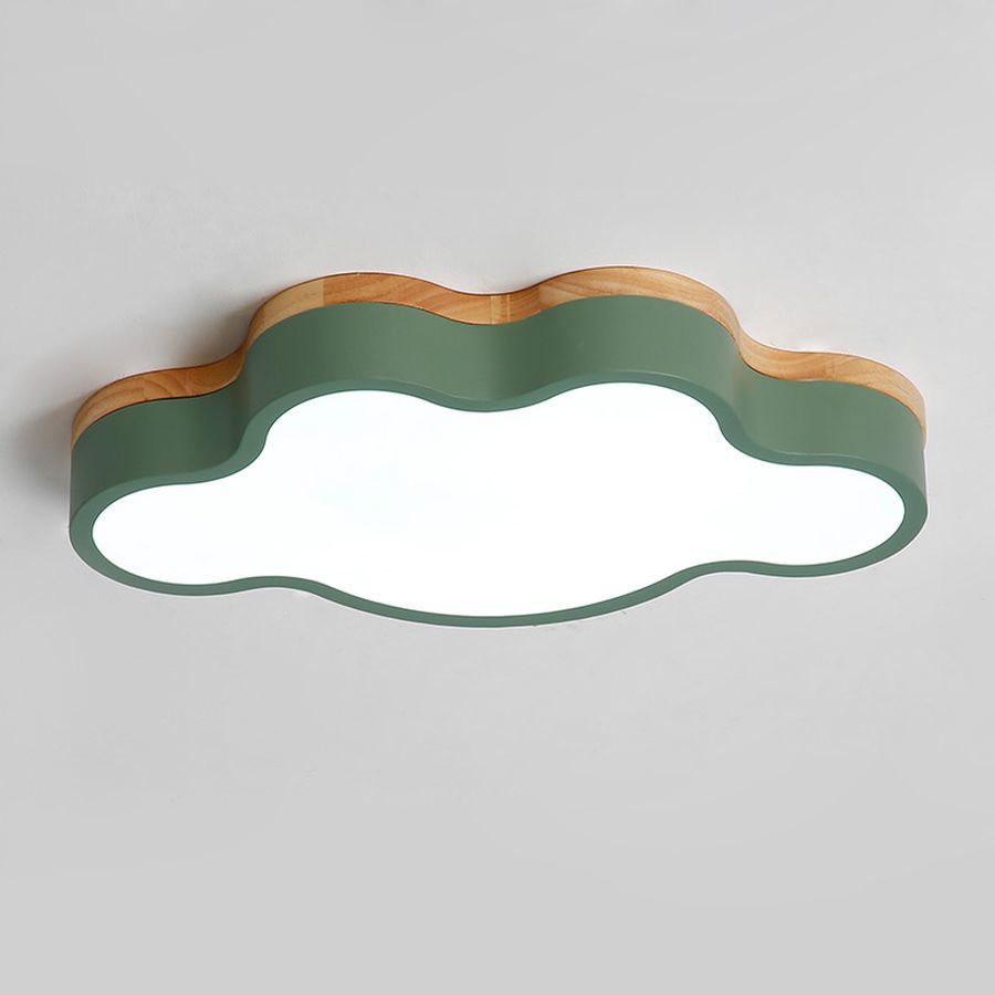 Изображение товара Светильник потолочный светодиодный Imperiumloft Cloud eco Impr_186698-26 15 м² белый свет цвет белый/зеленый