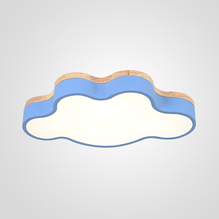 Изображение товара Светильник потолочный светодиодный Imperiumloft Cloud eco blue Impr_189503-26 15 м² белый свет цвет белый/голубой