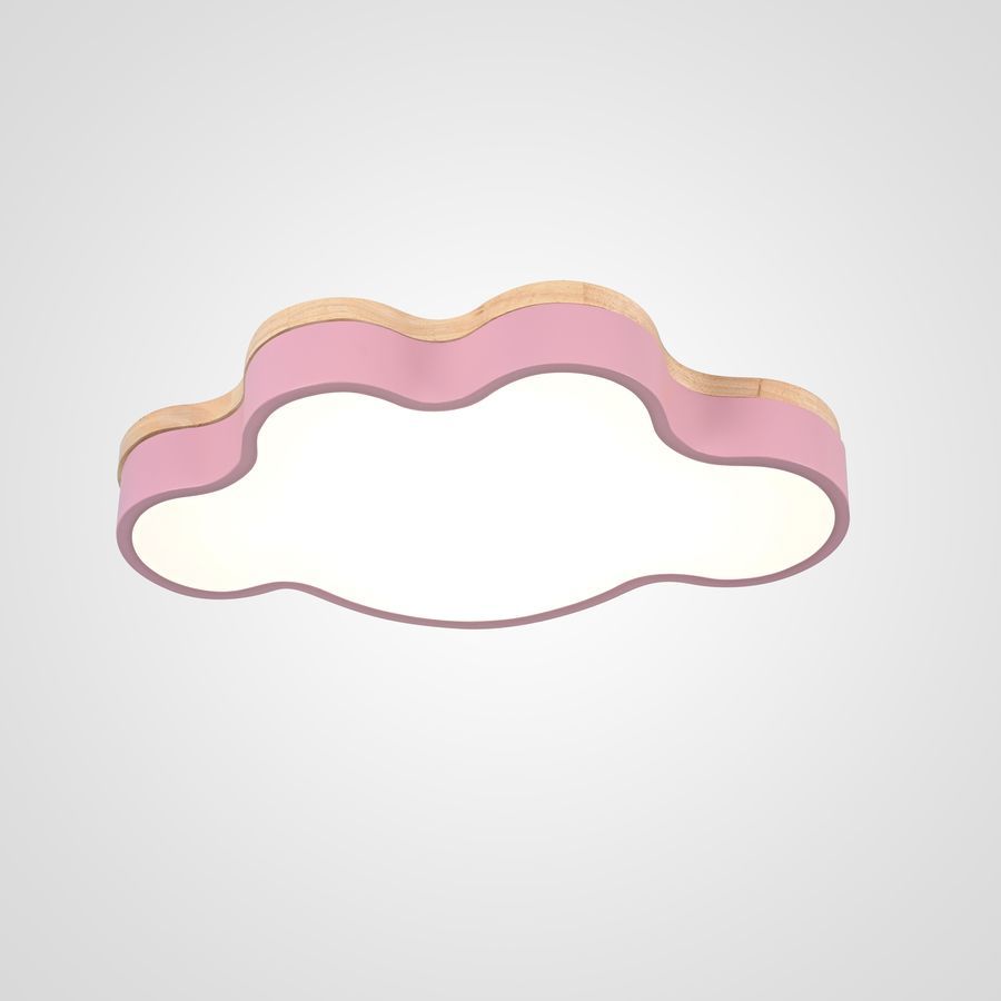Изображение товара Светильник потолочный светодиодный Imperiumloft Cloud eco pink Impr_189506-26 15 м² белый свет цвет белый/розовый