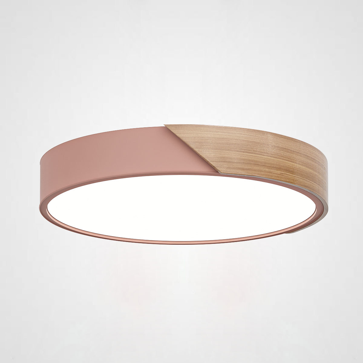 Изображение товара Светильник потолочный светодиодный Imperiumloft Clip Impr_193041-26 9 м² белый свет цвет белый/розовый