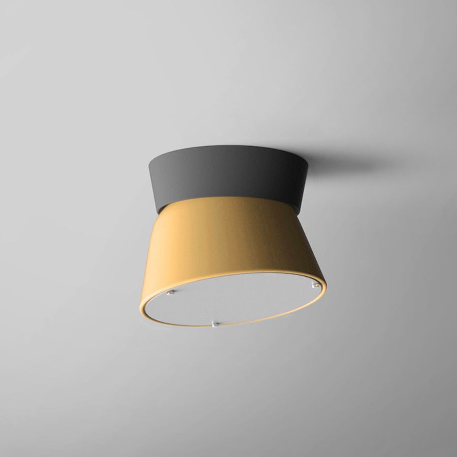 Изображение товара Светильник потолочный светодиодный Imperiumloft Knap Impr_193553-26 6 м² белый свет цвет желтый/черный