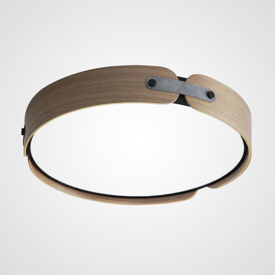 Изображение товара Светильник потолочный IMPERIUMLOFT RANGE 3 D72 Dark wood 42 м² 84 Вт белый