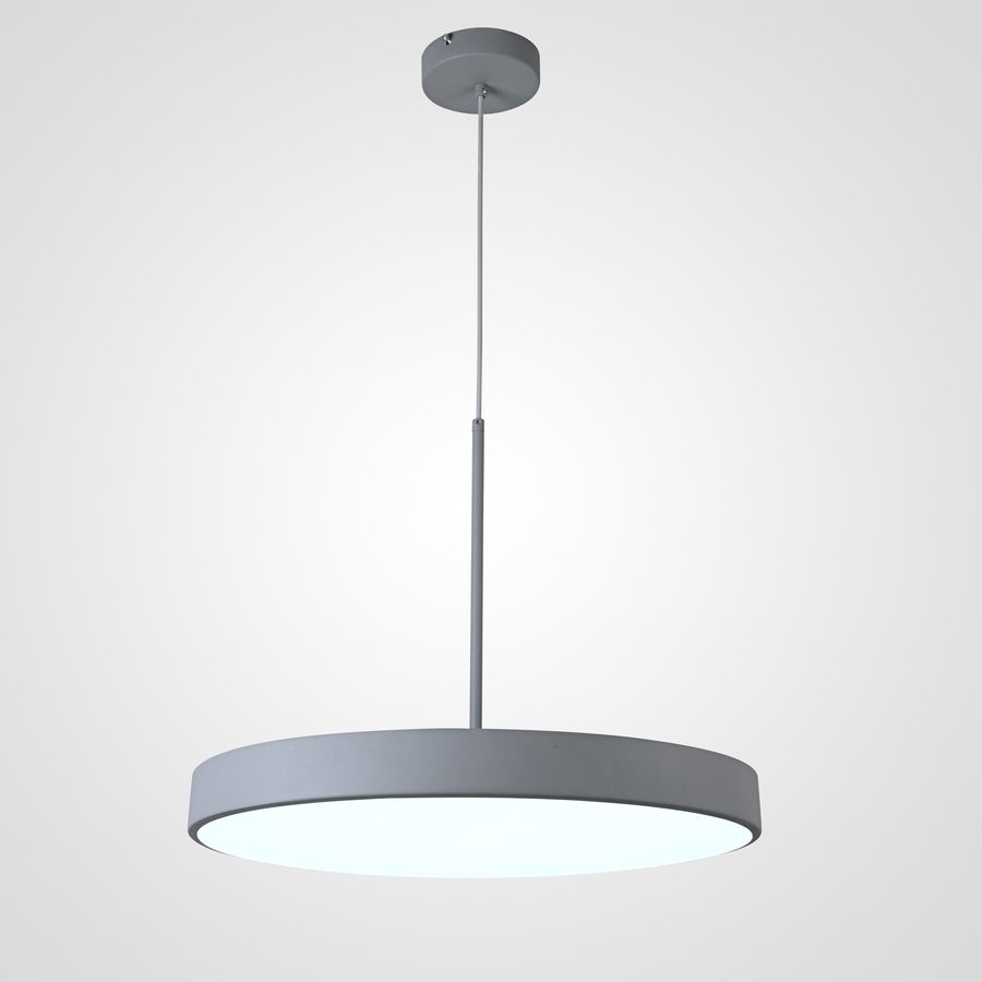 Изображение товара Светильник подвесной светодиодный Imperiumloft Turna gray 183489-26 12 м² белый свет цвет белый/серый