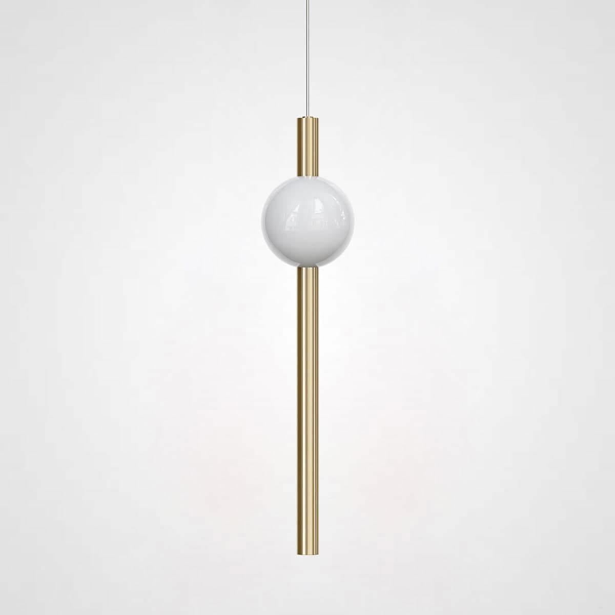 Изображение товара Светильник подвесной светодиодный Imperiumloft Orion globe light 186663-22 5 м² белый свет цвет белый/золотой