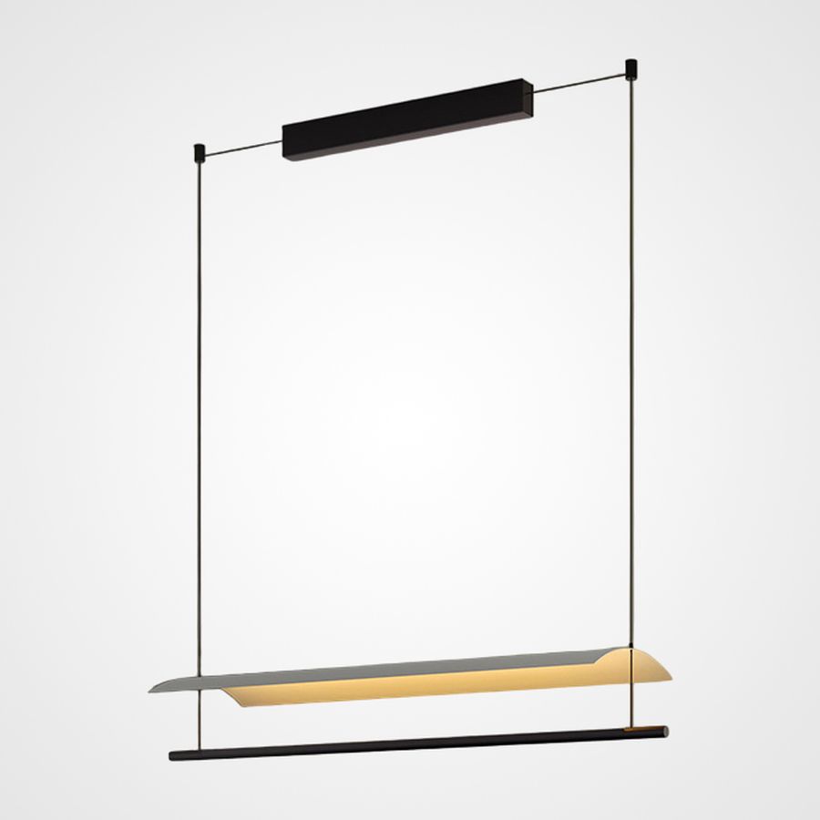 Изображение товара Подвесной светильник IMPERIUMLOFT GARTH A L59 3 м² черный современный цилиндр 120 см